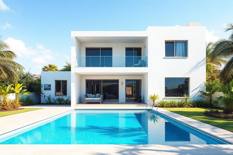 Casa com piscina